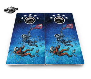 Artist Series Cornhole Boards - Pro Solution Lite Series by Cornhole Solutions, custom cornhole board detail photo 24