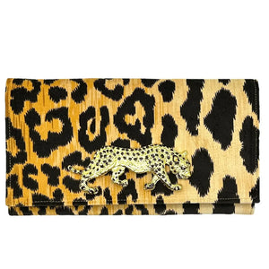 Ashley Clutch by Garland Bags, handmade leather goods detail photo 3