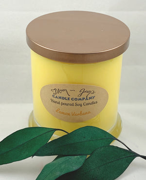 Lemon Verbena soy candle and wax melts by Mam Jam’s Candle Company