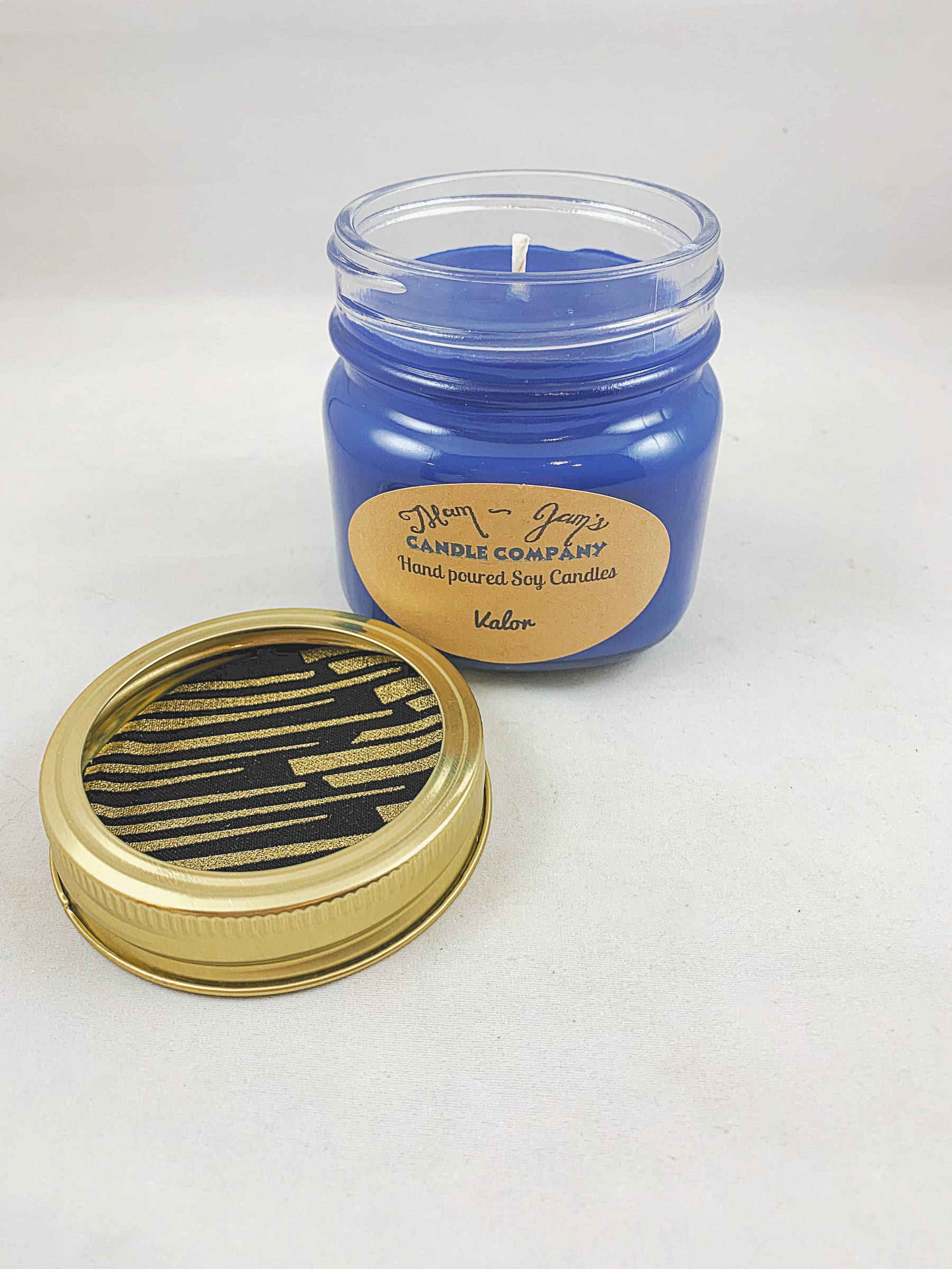 Valor soy candle and wax melts by Mam Jam’s Candle Company, detail image 3