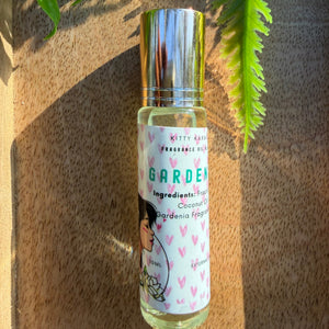 Additional view of Gardenia roll-on perfume oil by Kitty Karma Studio