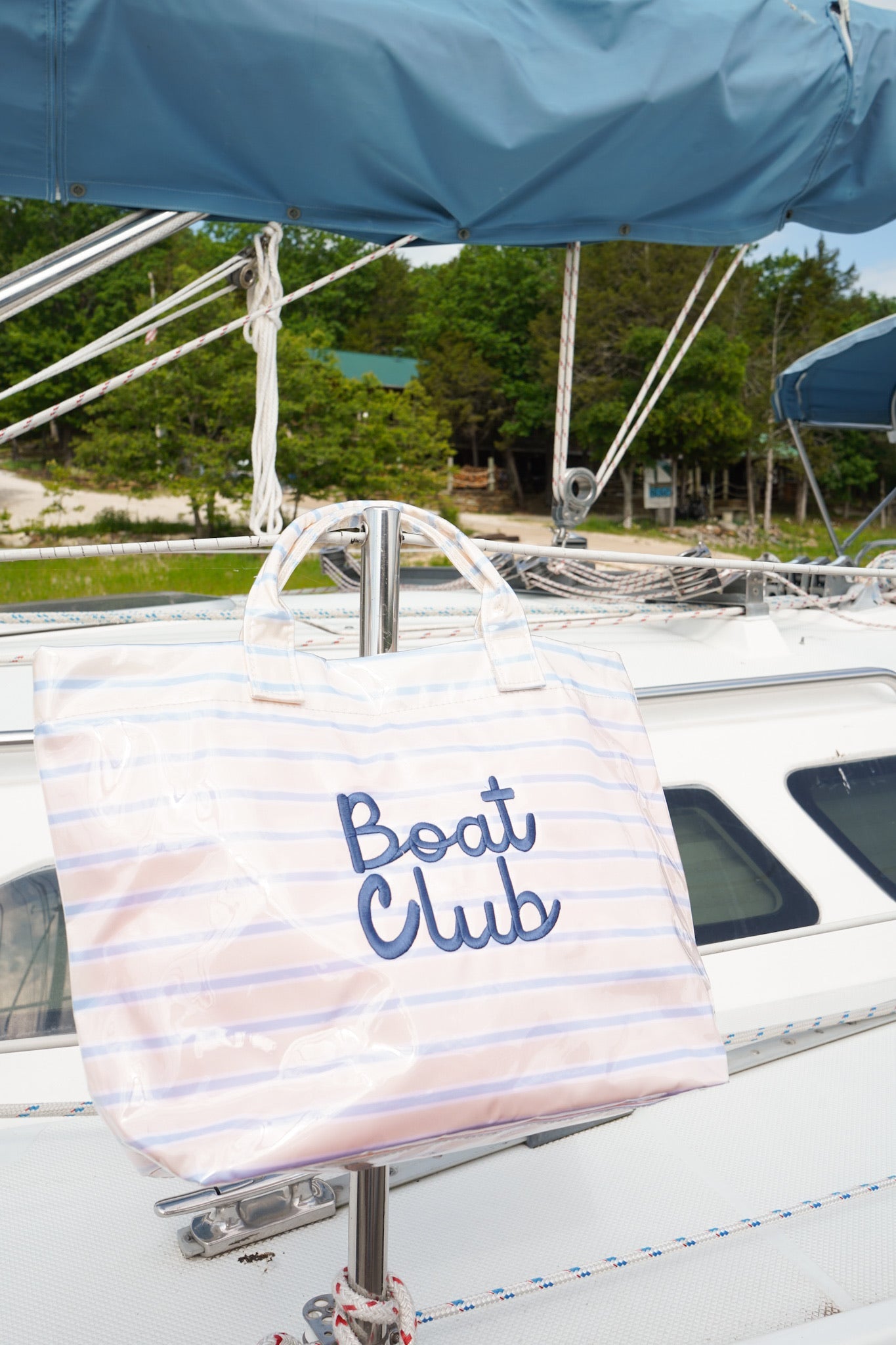 Cabana Clear Coat Tote by KenzKustomz — product view 4