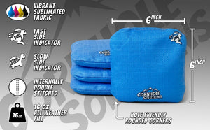REC Cornhole Bags – Regulation 6"x6" – Set of 4