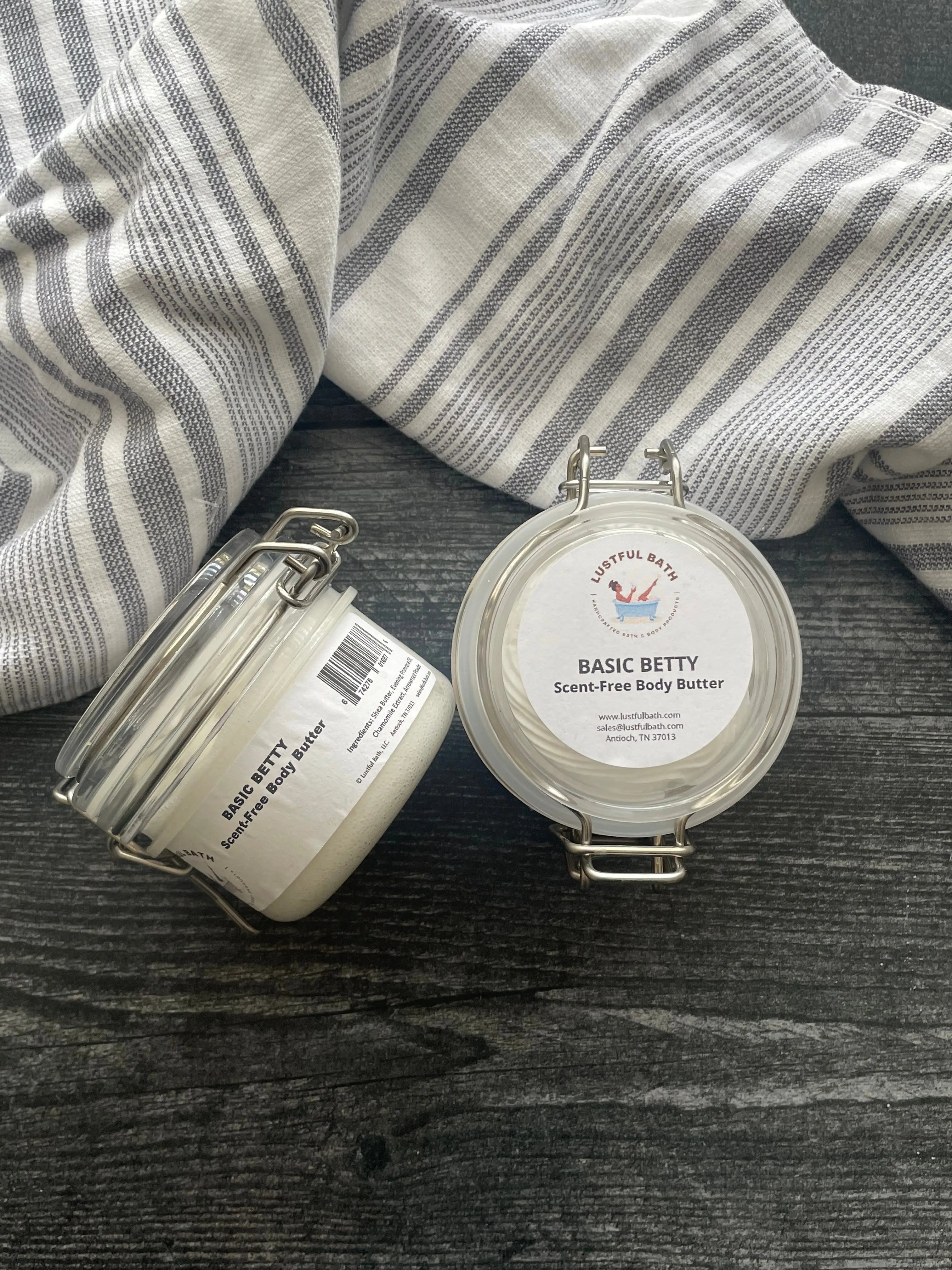 Basic Betty Body Butter by Lustful Bath, LLC, natural skincare detail photo 2