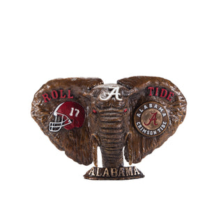 Alabama Crimson Tide Cast Bronze Elephant Statue alternate view 12