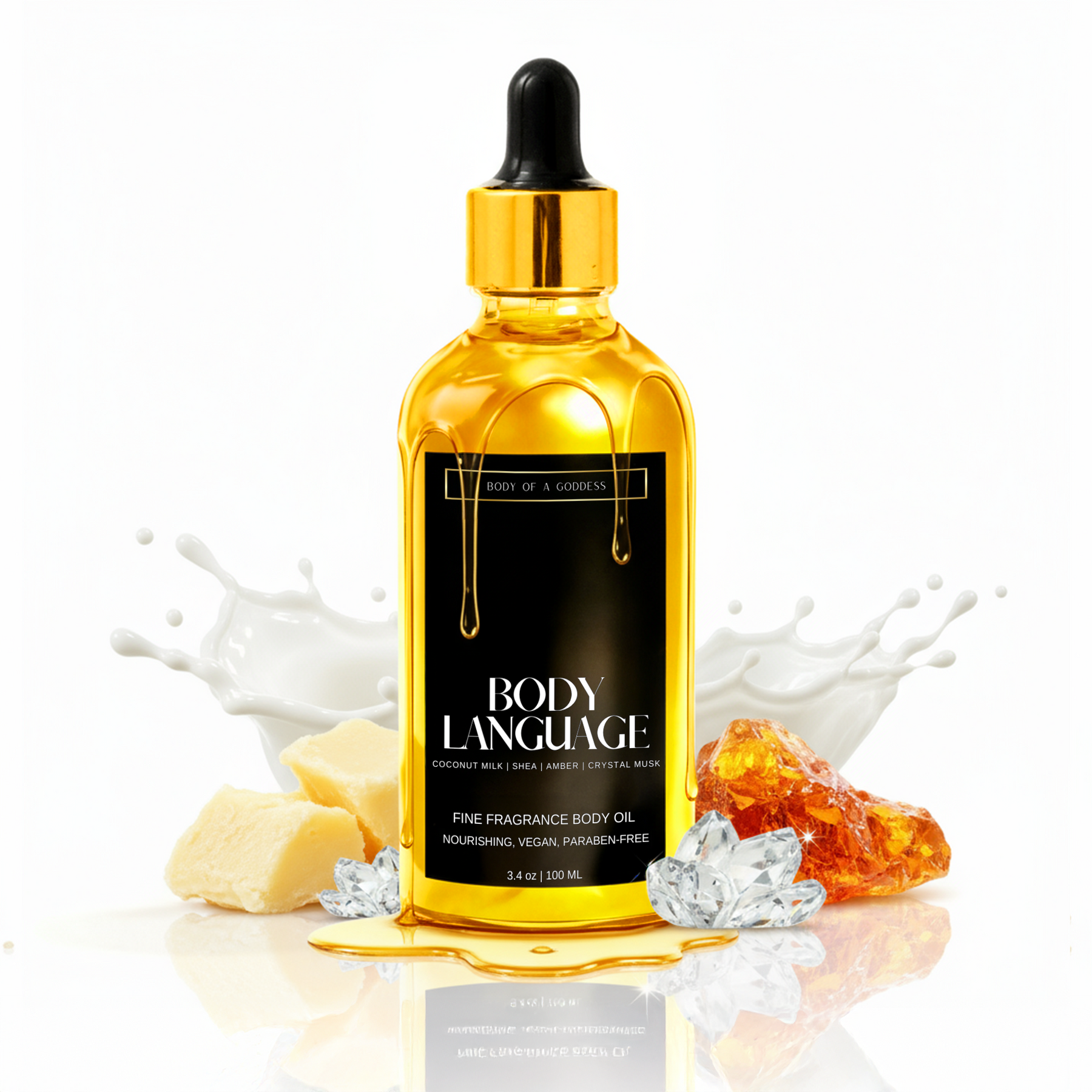 BODY LANGUAGE BODY OIL by Body of a Goddess