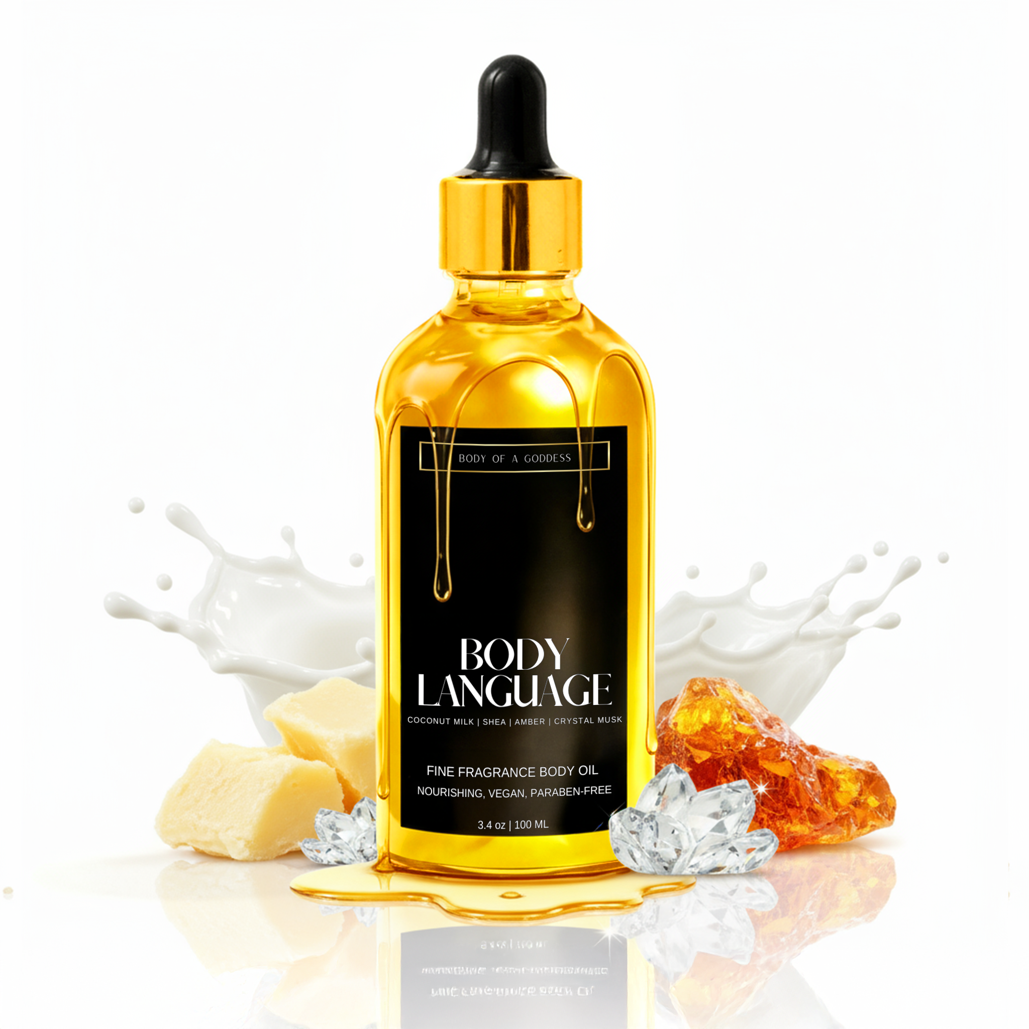 BODY LANGUAGE BODY OIL by Body of a Goddess