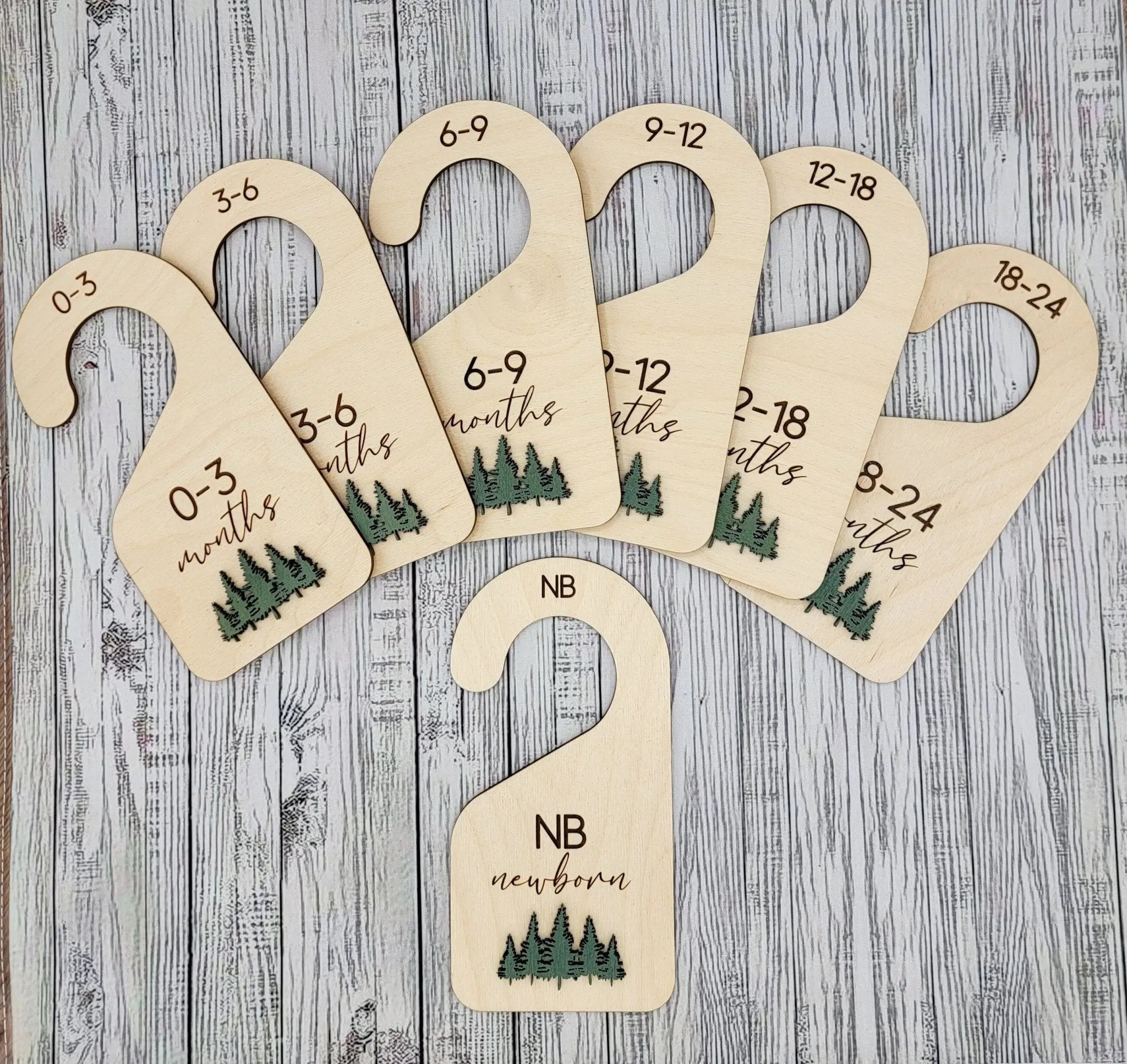 Baby Closet Dividers by EverLee Creations, children's boutique clothing main product photo