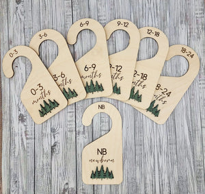 Baby Closet Dividers by EverLee Creations, children's boutique clothing main product photo