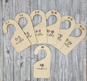Baby Closet Dividers by EverLee Creations, children's boutique clothing detail photo 2