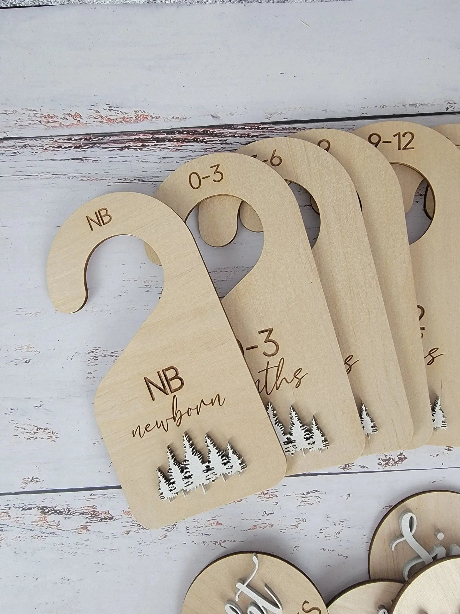Baby Closet Dividers by EverLee Creations, children's boutique clothing detail photo 8