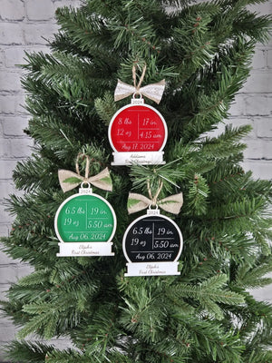 Baby's First Christmas Ornament by EverLee Creations, Southern home decor main product photo