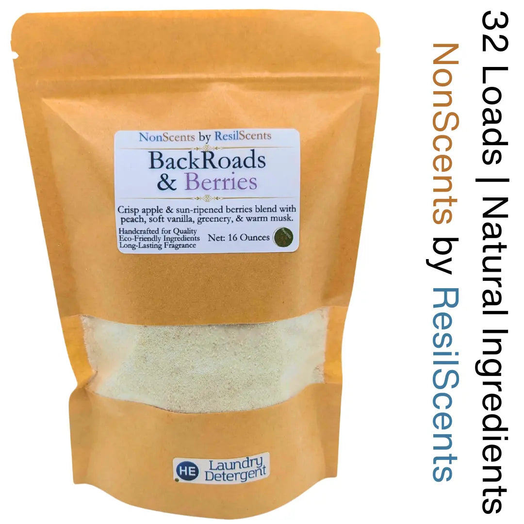 Backroads & Berries™ Laundry Detergent | Southern Fruit Clean – ResilScents™ by ResilScents, scented candle main product photo