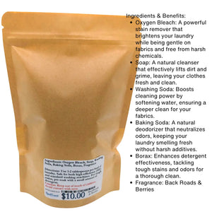 Backroads & Berries™ Laundry Detergent | Southern Fruit Clean – ResilScents™ by ResilScents, scented candle detail photo 4