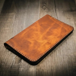 Badge Long Wallet by Bull Sheath Leather, handmade leather goods detail photo 16