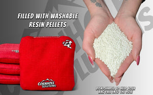 REC Cornhole Bags – Regulation 6"x6" – Set of 4