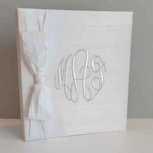 Baby Memory Book - Ballerina Silk (w/ SATIN Bow) by AP Creations in Tuscaloosa, paper gift detail photo 3