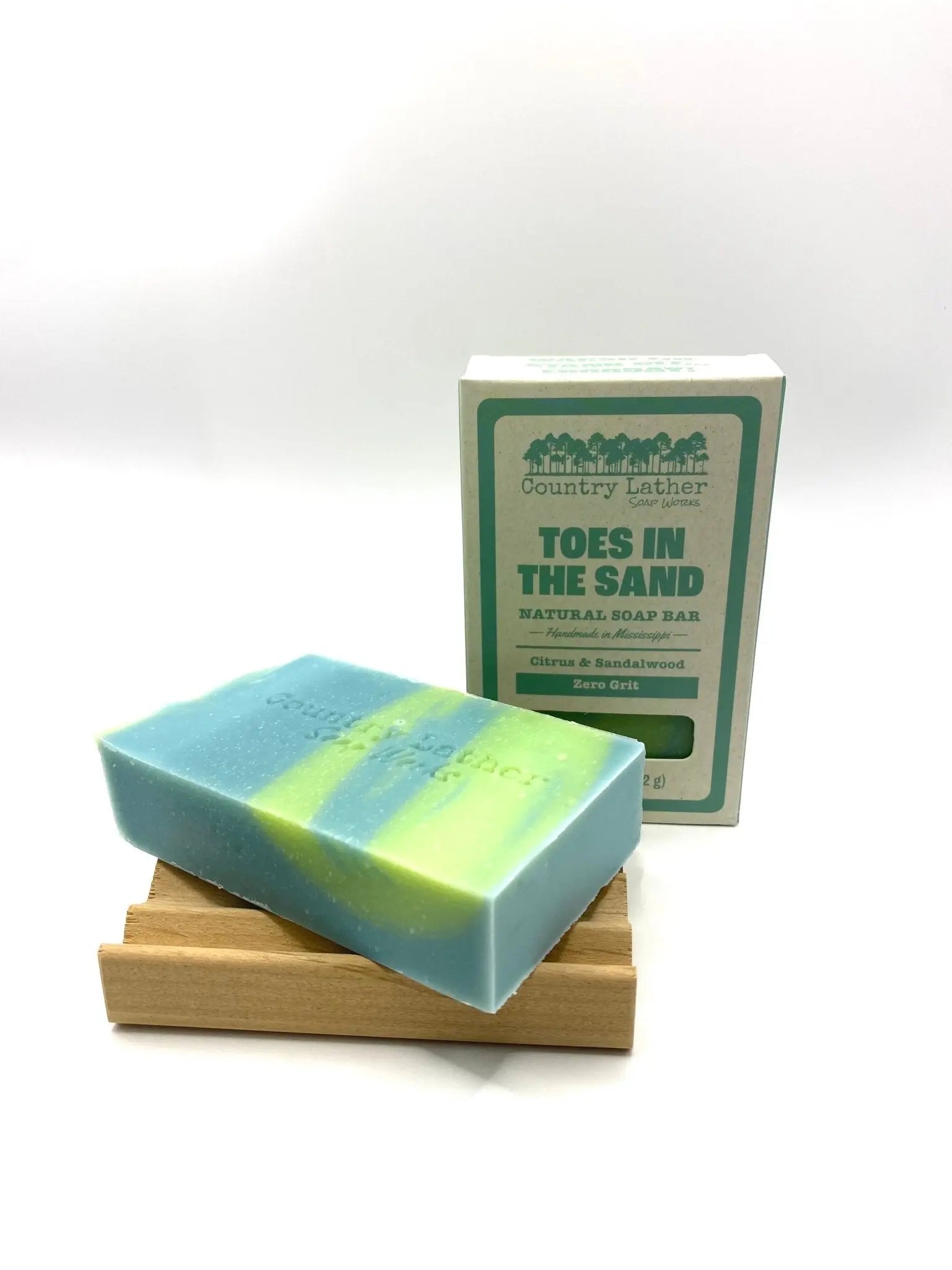 Barefoot and Balanced Soap Bar Bundle by Country Lather Soap Works, natural skincare detail photo 5