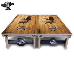 Barnyard Cornhole Boards - Pro Solution Elite Series by Cornhole Solutions, custom cornhole board detail photo 4