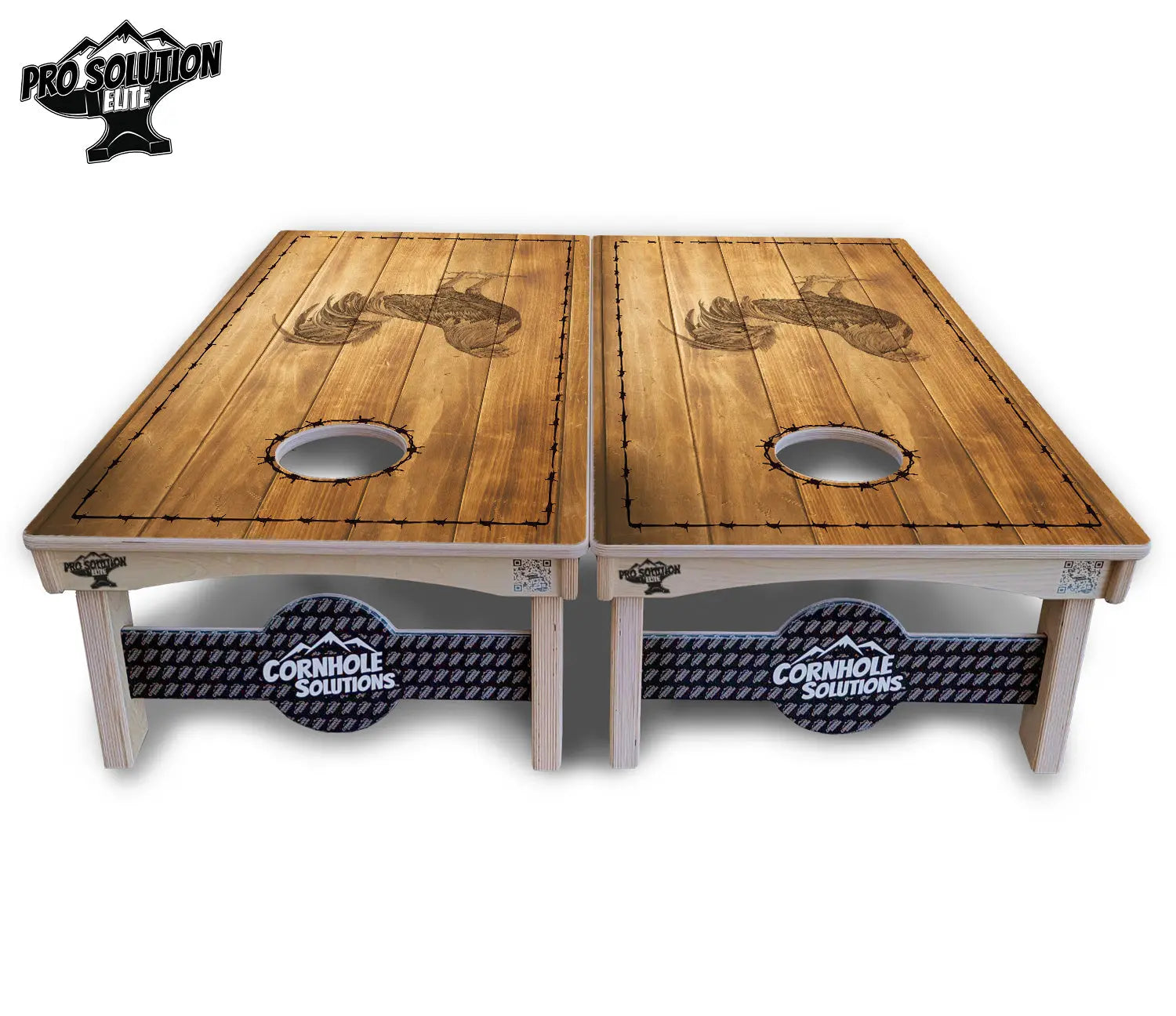 Barnyard Cornhole Boards - Pro Solution Elite Series by Cornhole Solutions, custom cornhole board detail photo 8