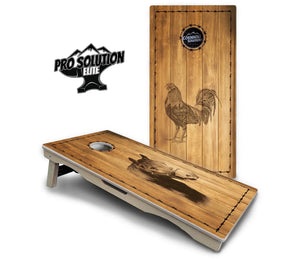 Barnyard Cornhole Boards - Pro Solution Elite Series by Cornhole Solutions, custom cornhole board detail photo 12