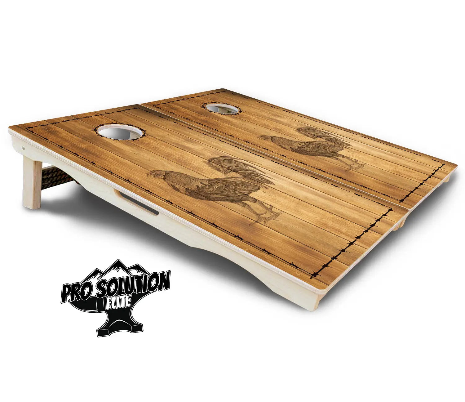 Barnyard Cornhole Boards - Pro Solution Elite Series by Cornhole Solutions, custom cornhole board detail photo 13