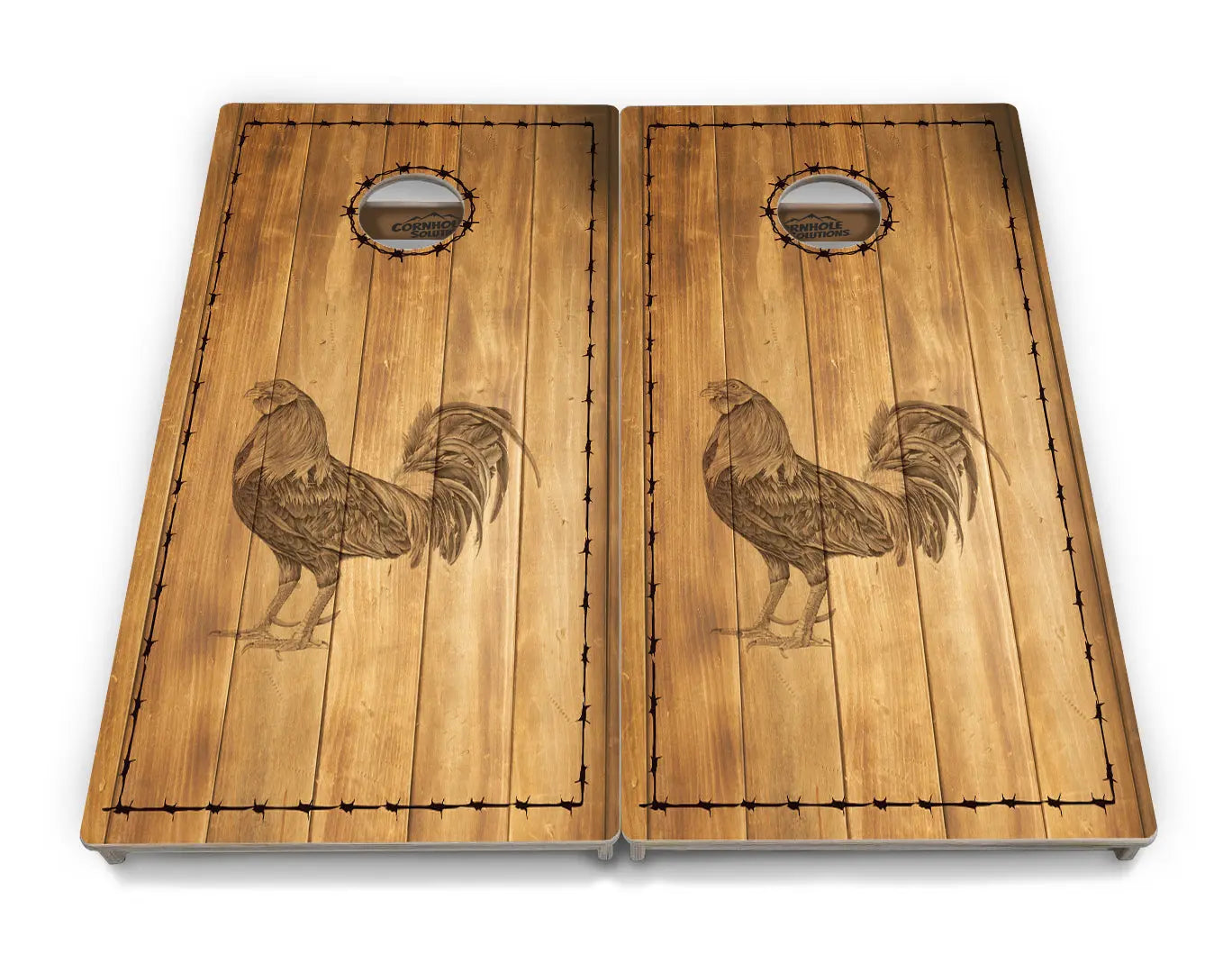 Barnyard Cornhole Boards - Professional Tournament Series by Cornhole Solutions, custom cornhole board detail photo 4