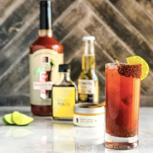 Barrel Aged & Bourbon Smoked Bloody Mary Mix by Bourbon Barrel Foods, Southern food gift detail photo 3