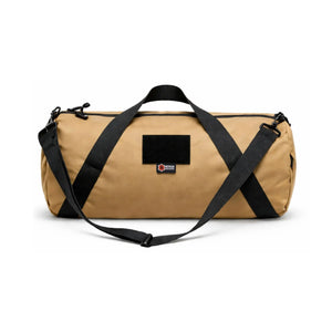 Barrel Duffle Bag 1000D by Recycled Firefighter, handmade leather goods detail photo 10