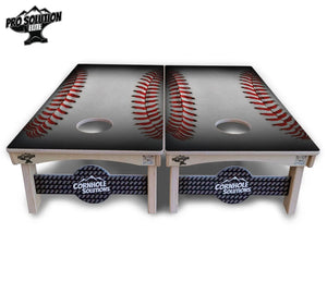 Baseball Cornhole Boards - Pro Solution Elite Series by Cornhole Solutions, custom cornhole board detail photo 3