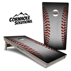 Baseball Cornhole Boards - Professional Tournament Series by Cornhole Solutions, custom cornhole board main product photo