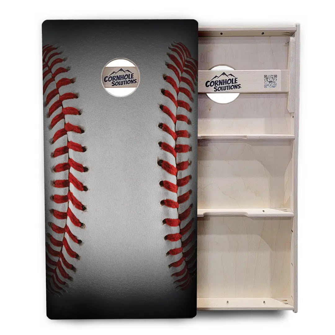 Baseball Cornhole Boards - Professional Tournament Series by Cornhole Solutions, custom cornhole board detail photo 4