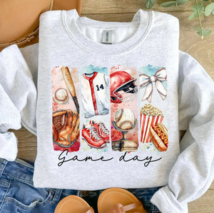 Baseball Game Day Shirt by Southern Backroad Tees LLC, Southern lifestyle apparel detail photo 3