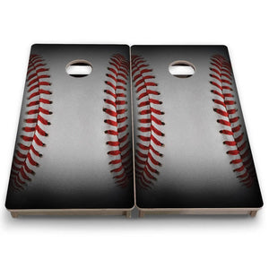 Baseball - Mini or Vacation Size Cornhole Boards by Cornhole Solutions, custom cornhole board detail photo 7