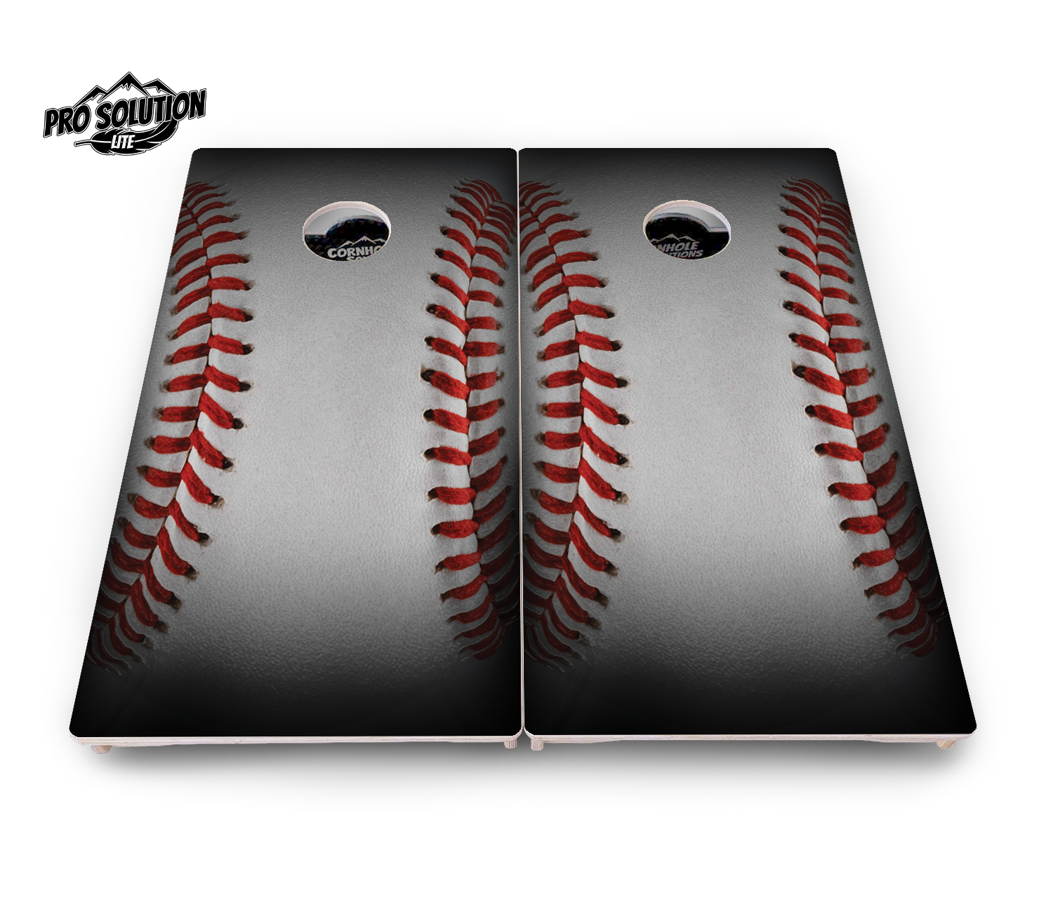 Baseball Cornhole Boards - Pro Solution Lite Series by Cornhole Solutions, custom cornhole board detail photo 4