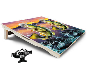 Bass Hole Cornhole Boards - Pro Solution Elite Series by Cornhole Solutions, custom cornhole board detail photo 5