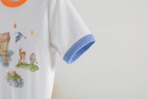 Bayou Birthday Organic Cotton Kids Tshirt by Nola Tawk, Southern lifestyle apparel detail photo 3