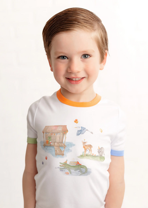 Bayou Birthday Organic Cotton Kids Tshirt by Nola Tawk, Southern lifestyle apparel detail photo 5