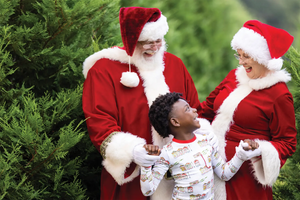 Bayou Wonderland Organic Cotton Christmas Kids Pajamas by Nola Tawk, Southern food gift detail photo 5