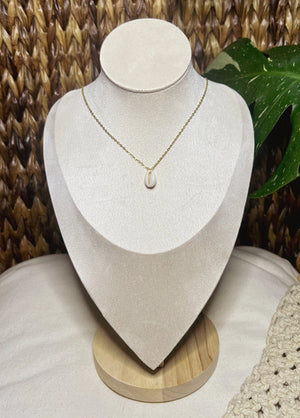 Beachcomber Necklace - Gold by HALT, handmade jewelry detail photo 2