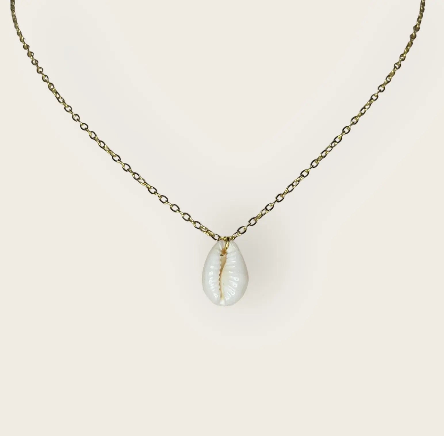 Beachcomber Necklace - Gold by HALT, handmade jewelry detail photo 3
