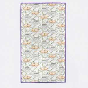 Beads & Beignets Kitchen Towel by Nola Tawk, handmade jewelry main product photo