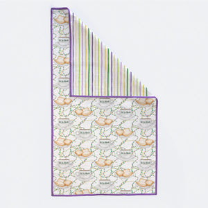 Beads & Beignets Kitchen Towel by Nola Tawk, handmade jewelry detail photo 3