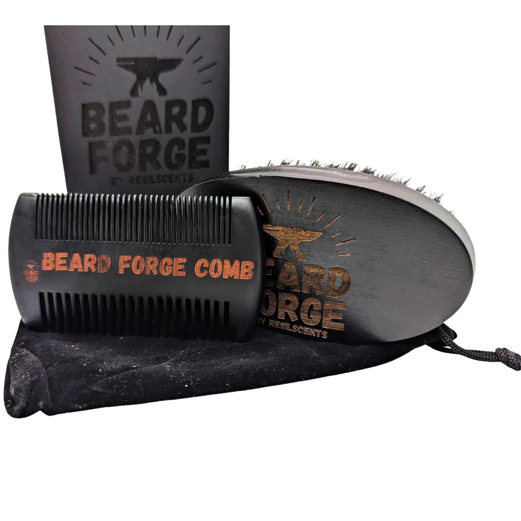 Beard Forge™ Grooming Set | Refined. Rugged. Resilient. by ResilScents, shaving kits main product photo