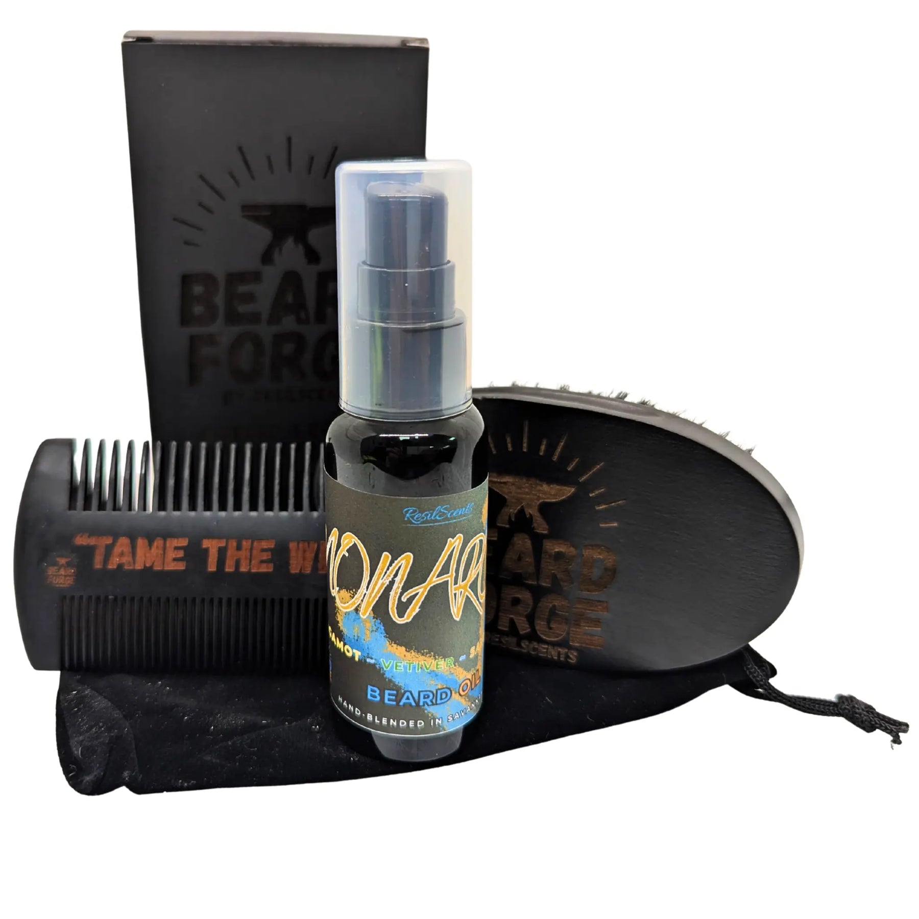 Beard Forge™ Premium Grooming Set | Refined. Rugged. Resilient. by ResilScents, shaving kits detail photo 25