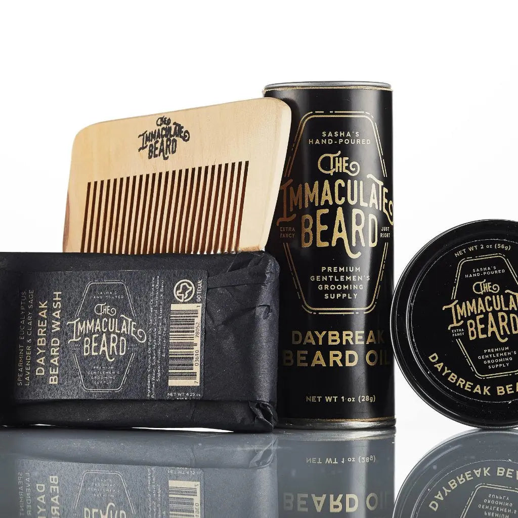 Beard Grooming Gift Set | The Immaculate Beard | Beard Care Set by The Immaculate Beard, shaving kits main product photo