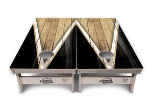 Team Color Triangle Cornhole Boards - Professional Tournament Series