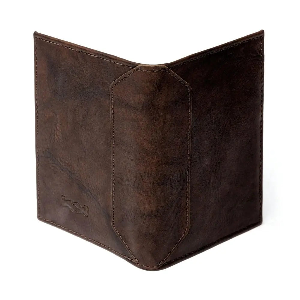 Benjamin Leather Passport Wallet by Mission Mercantile Leather Goods, Southern food gift detail photo 9