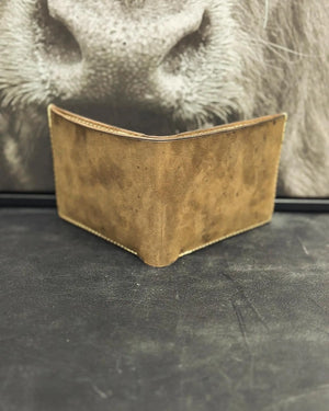 Bi-Fold Wallet by Kw Leatherworks, handmade leather goods detail photo 15