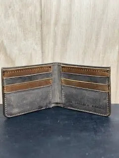 Bi-Fold Wallet by Kw Leatherworks, handmade leather goods detail photo 23